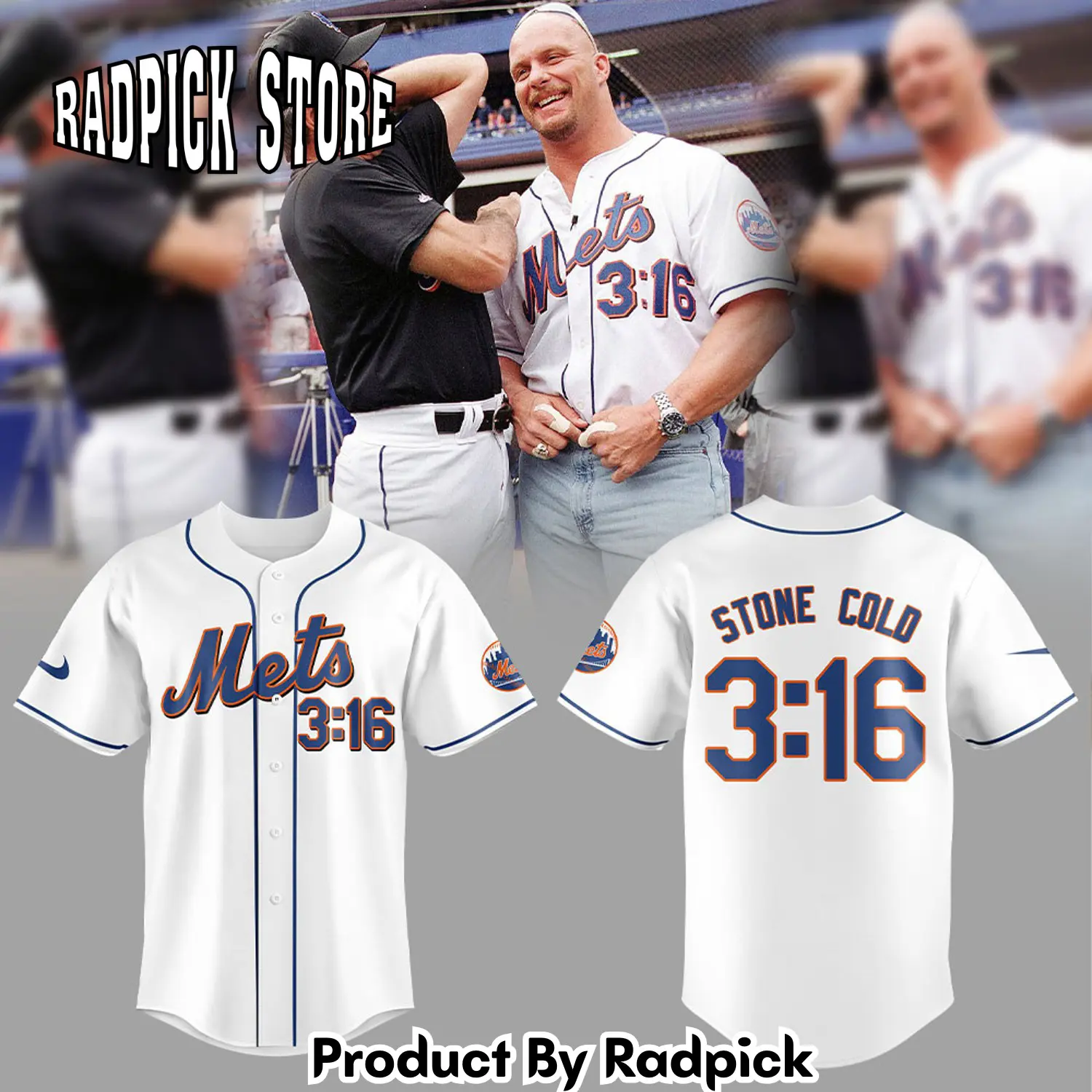 Radpick new york mets stone cold 316 baseball jersey v1 jersey rp127250